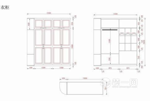 衣柜设计图