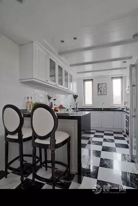 黑白系列厨房设计